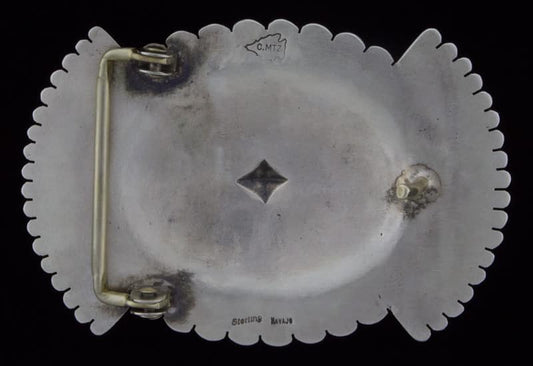 Sterling Silver Belt Buckle