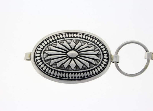 Ceinture concho en argent sterling