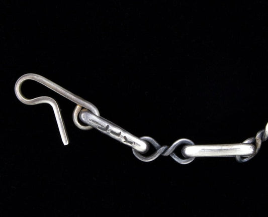 Handmade Sterling Silver Link Chain Necklace