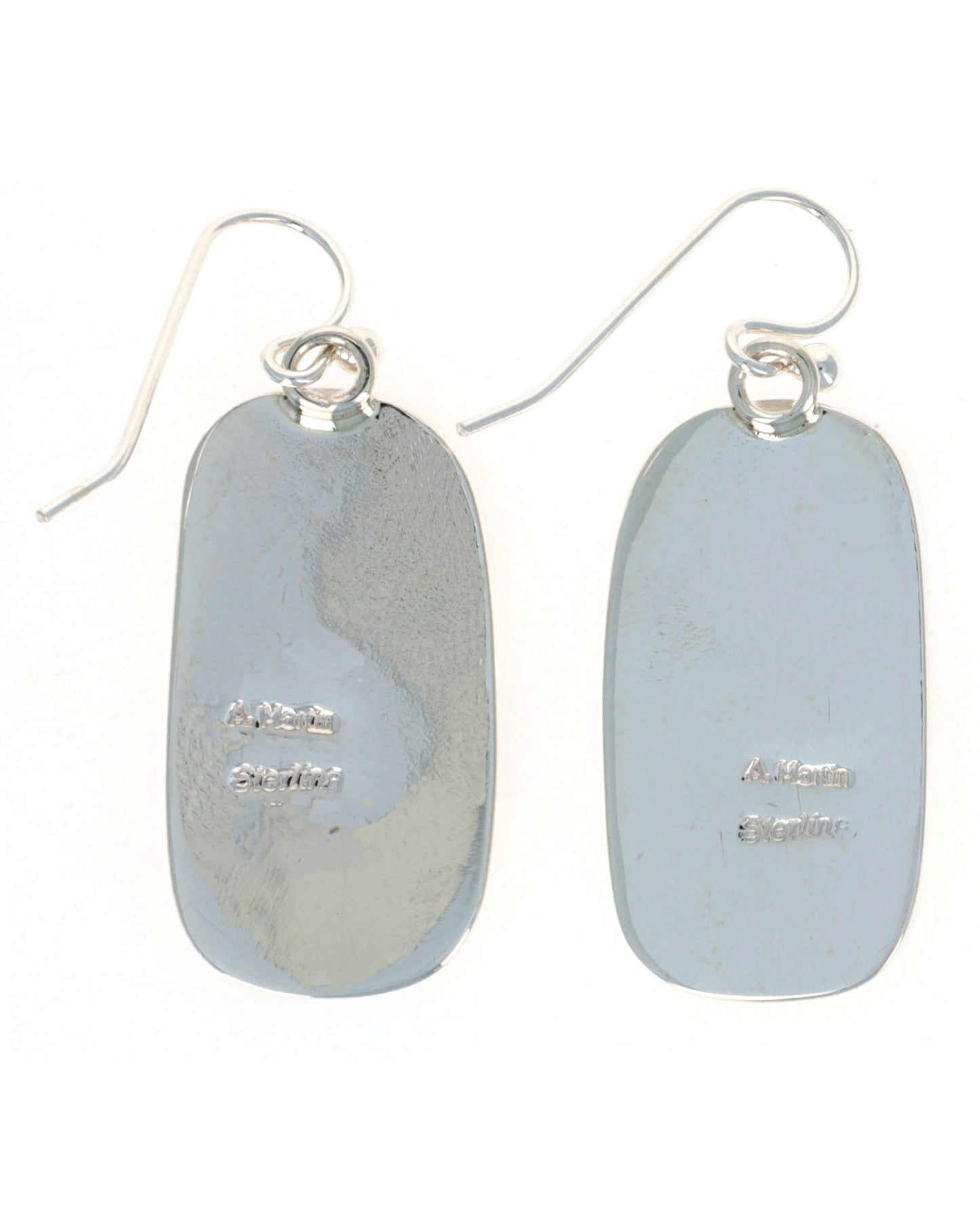 Natural Royston Ribbon Turquoise Earrings