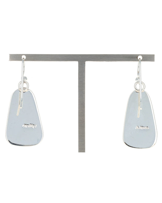 Natural Royston Ribbon Turquoise Earrings