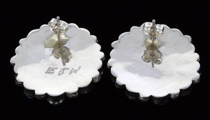 Natural Sleeping Beauty Turquoise Cluster Necklace With Matching Earrings