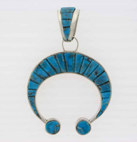 Reversible Inlay Naja Pendant