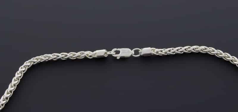 Collier en chaîne en argent sterling avec pendentif en ombre de turquoise Kingman naturel