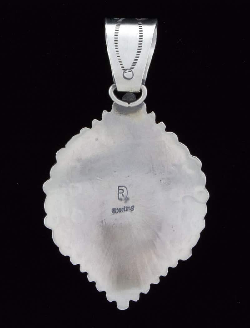 Natural Bisbee Turquoise Pendant