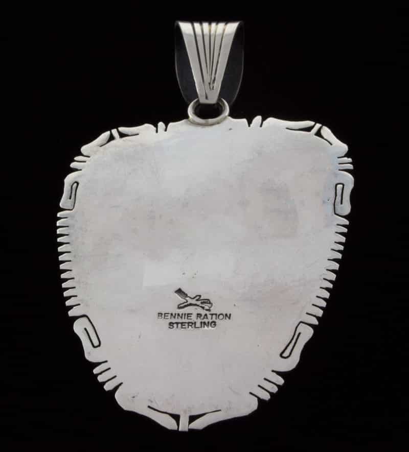Pendente in Turchese Kingman Naturale