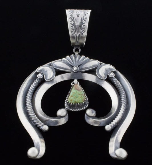 Pendentif Naja en Argent Sterling avec Pendentif en Turquoise Naturelle de Royston