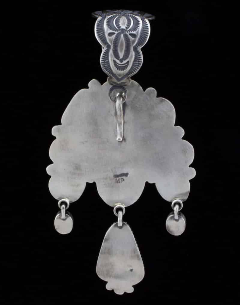 Pendentif en cluster de turquoise naturelle de Royston