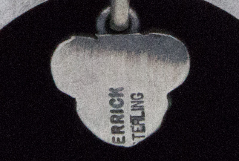 Sterling Silver Naja Pendant With Dangle