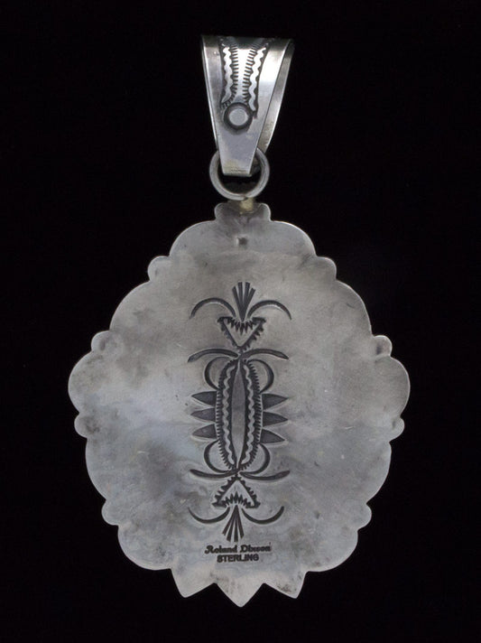 Sonoran Gold Turquoise Cluster Pendant