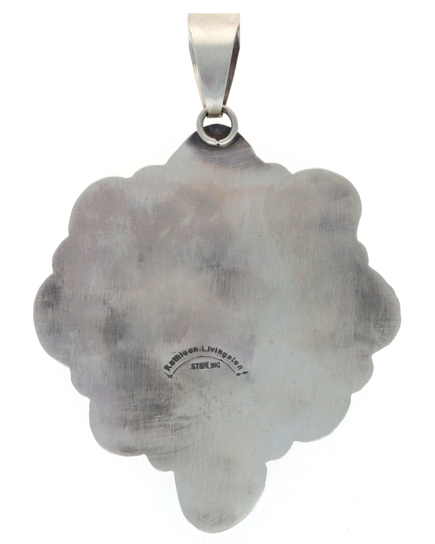 Natural Fox Turquoise Cluster Pendant