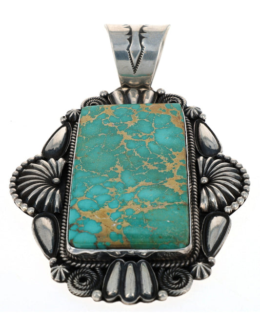 Pendentif en turquoise naturelle de Royston