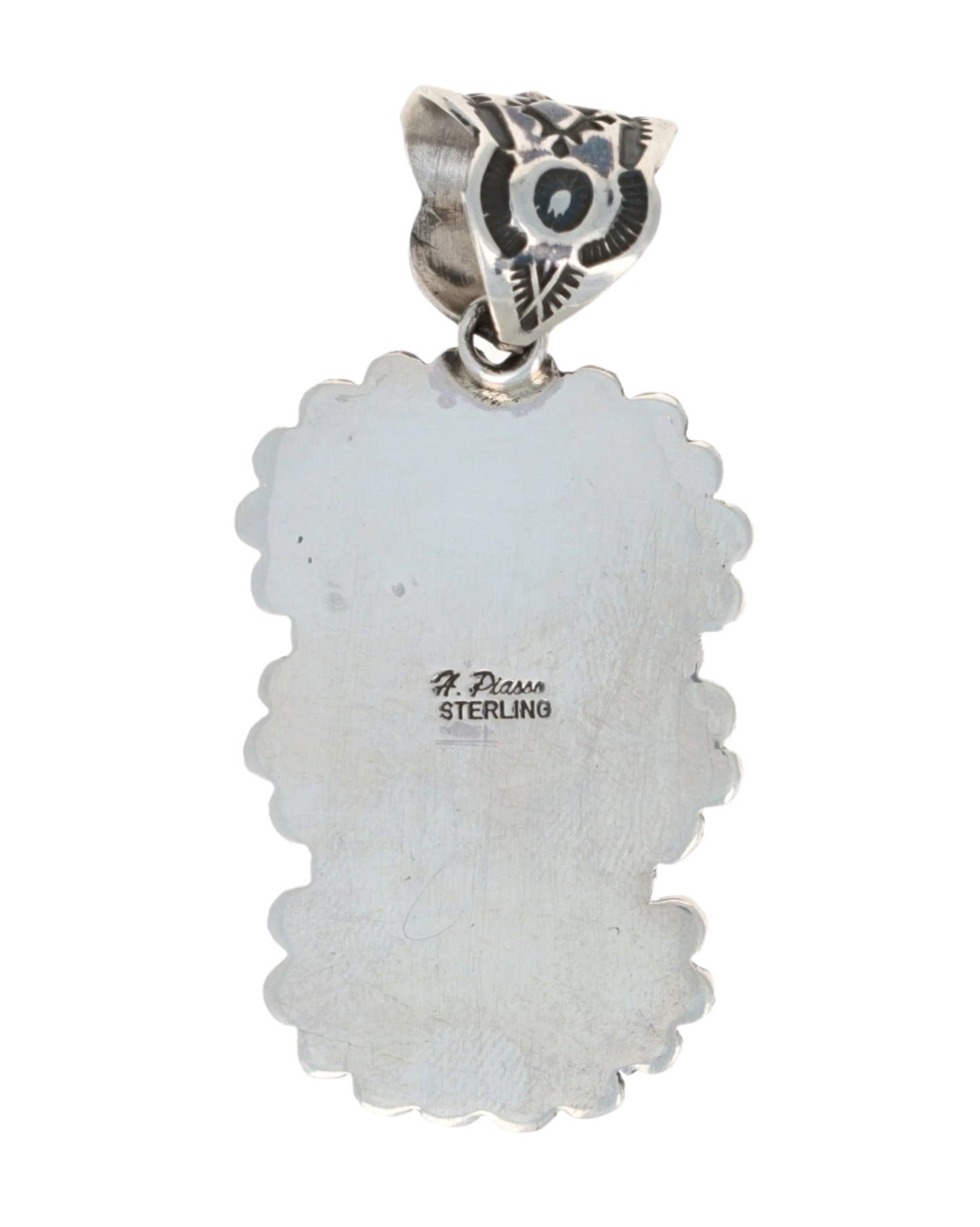 Natural #8 Turquoise Pendant