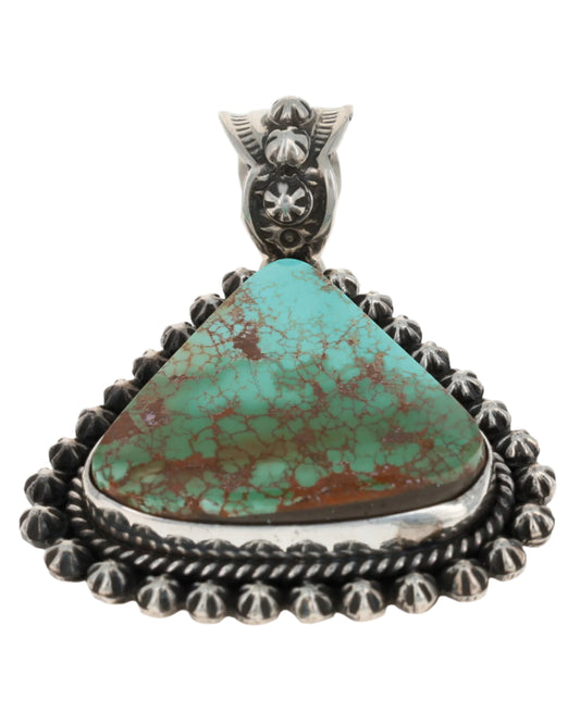 Natural Royston Turquoise Pendant