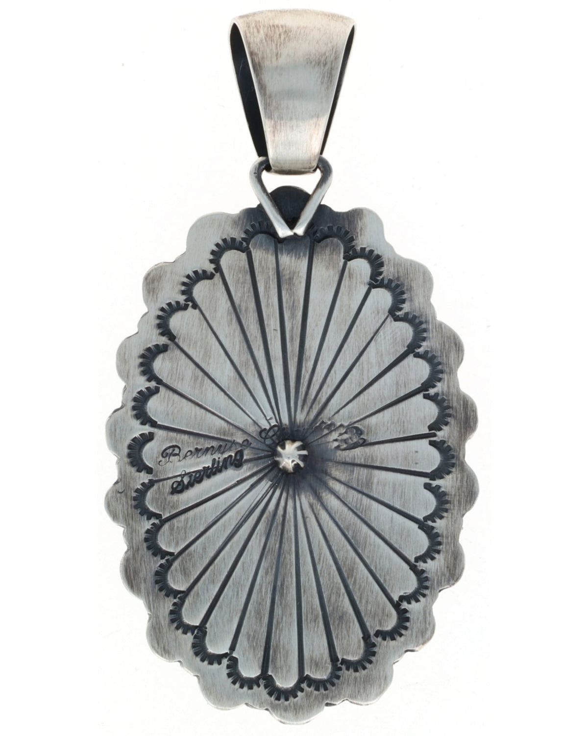Natural Royston Boulder Turquoise Pendant