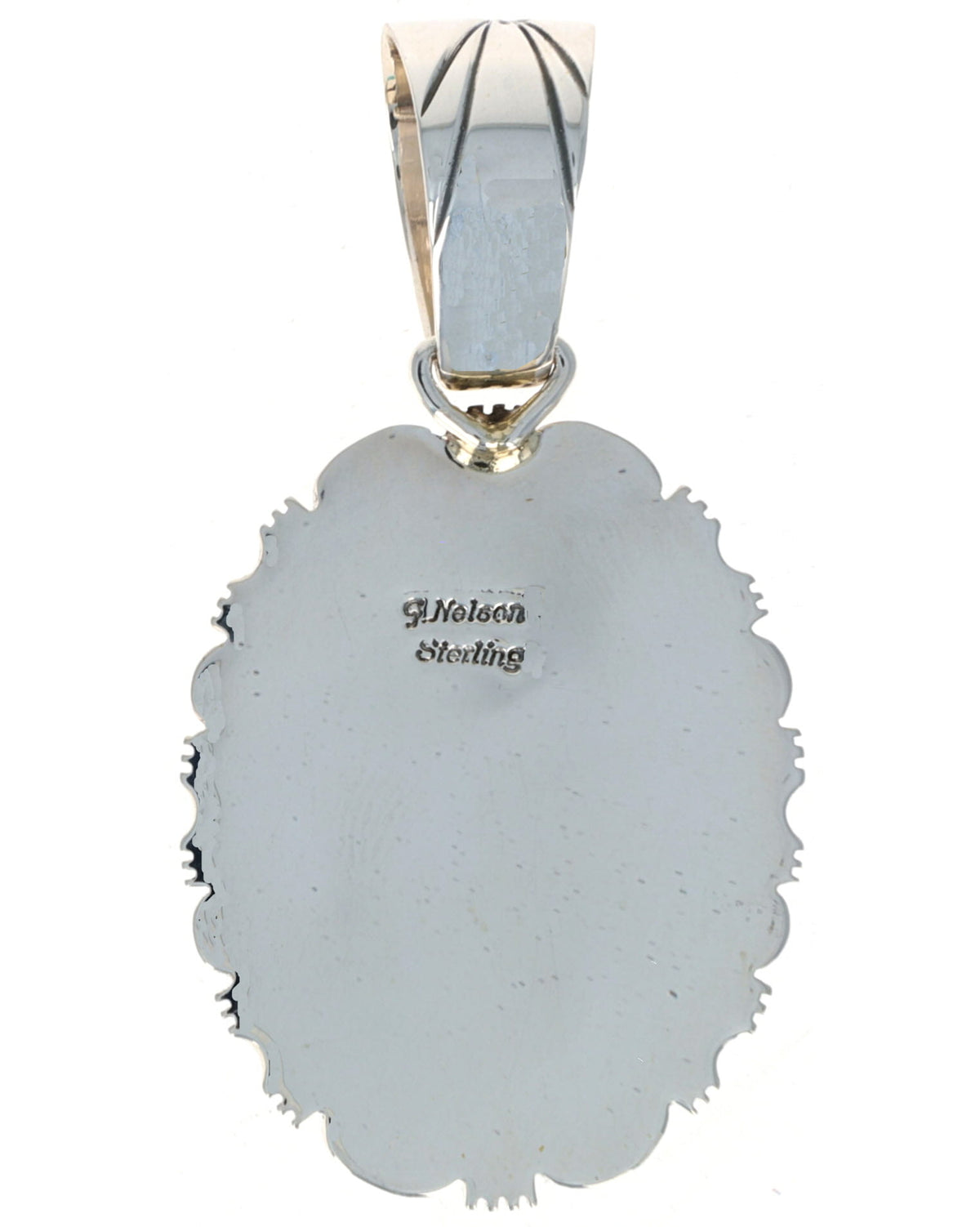 Natural Candelaria Turquoise Pendant