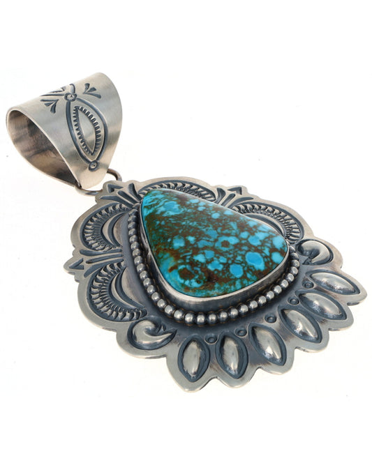 Natural Kingman Turquoise Pendant