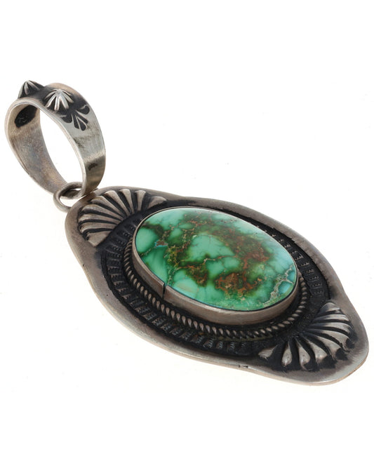 Sonoran Gold Turquoise Pendant