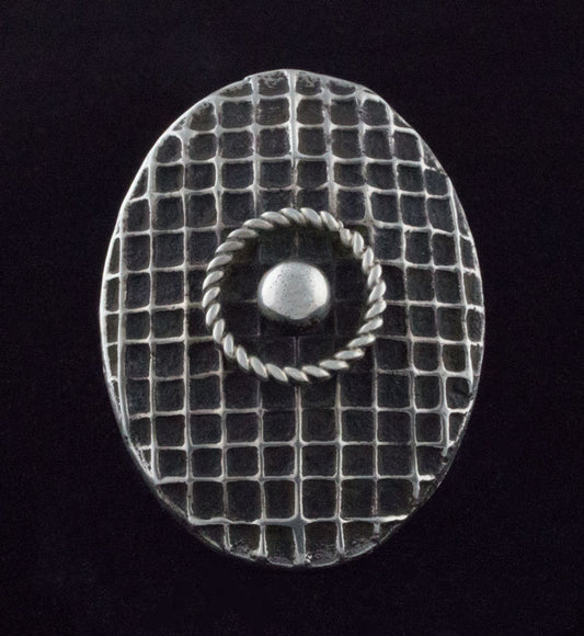 Tufa Cast Sterling Silver Ring