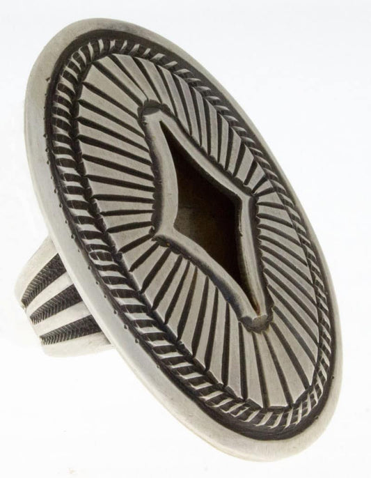 Sterling Silver Shadowbox Ring