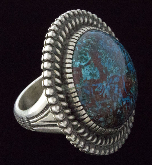Natural Chrysocolla Ring