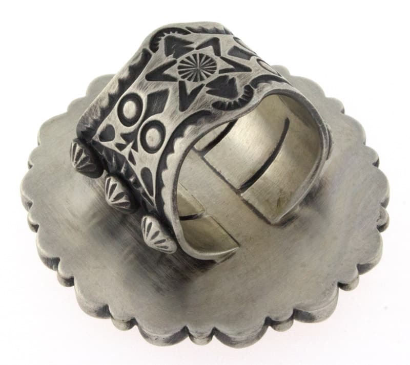 Natural Mediterranean Coral Cluster Ring