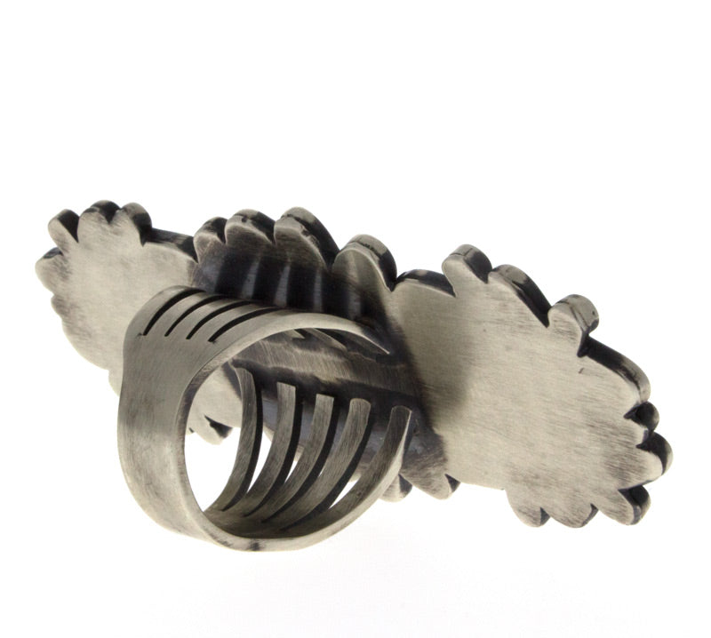 White Buffalo Statement Ring