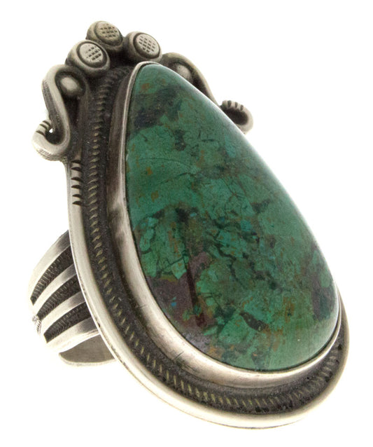 Natural Bisbee Chrysocolla Ring