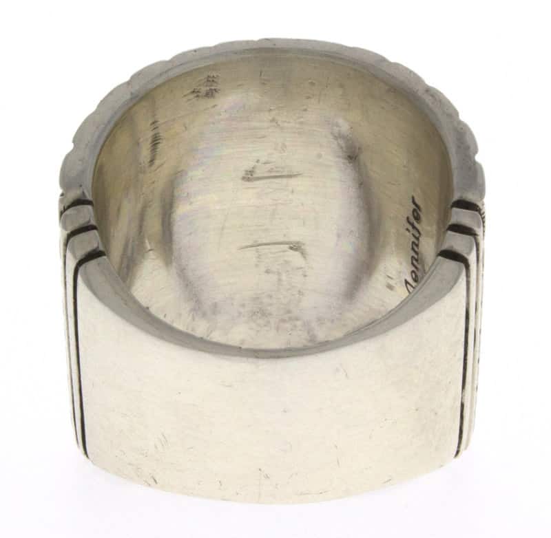 ***ANELLO IN Turchese Bisbee Naturale VINTAGE