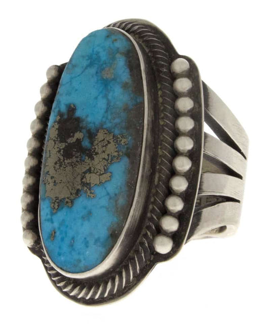 Natural Morenci Turquoise Ring