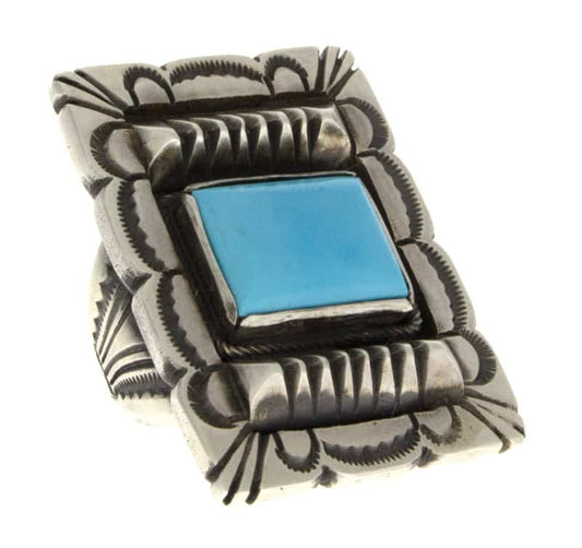 Natural Sleeping Beauty Turquoise Ring