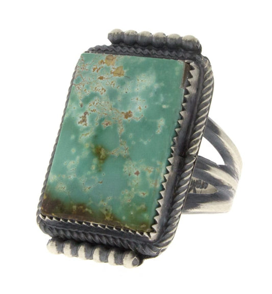 Natural Pilot Mountain Turquoise Ring