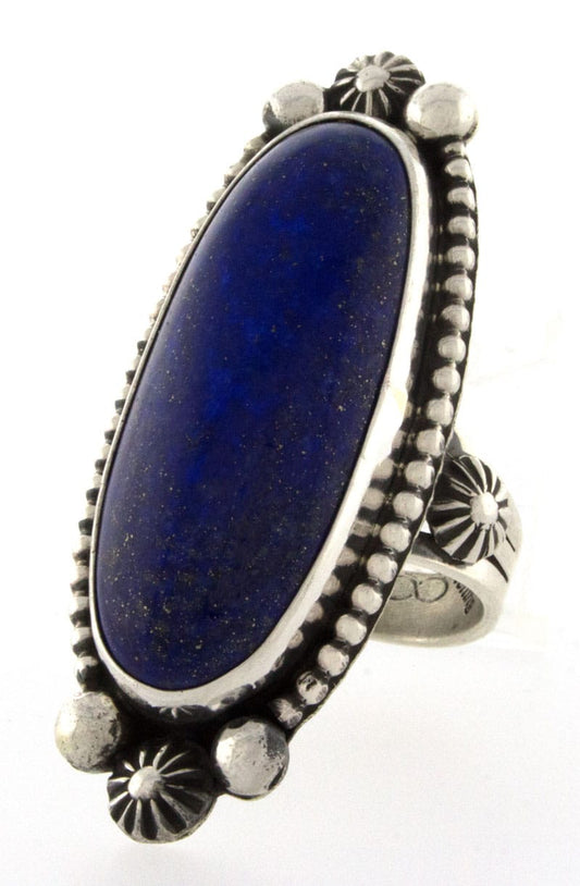 Natural Lapis Ring