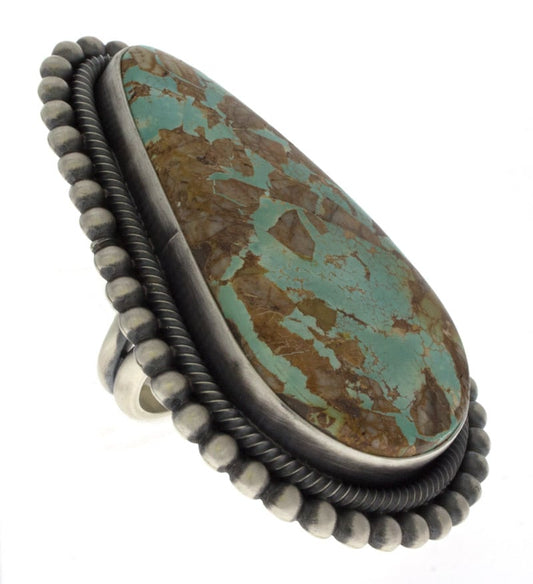 Natural Royston Turquoise Statement Ring