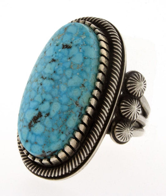 Natural Kingman Turquoise Ring