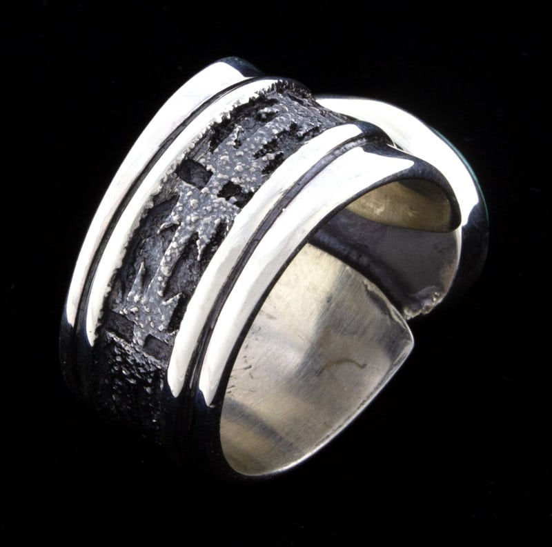 Natural Lone Mountain Turquoise Ring