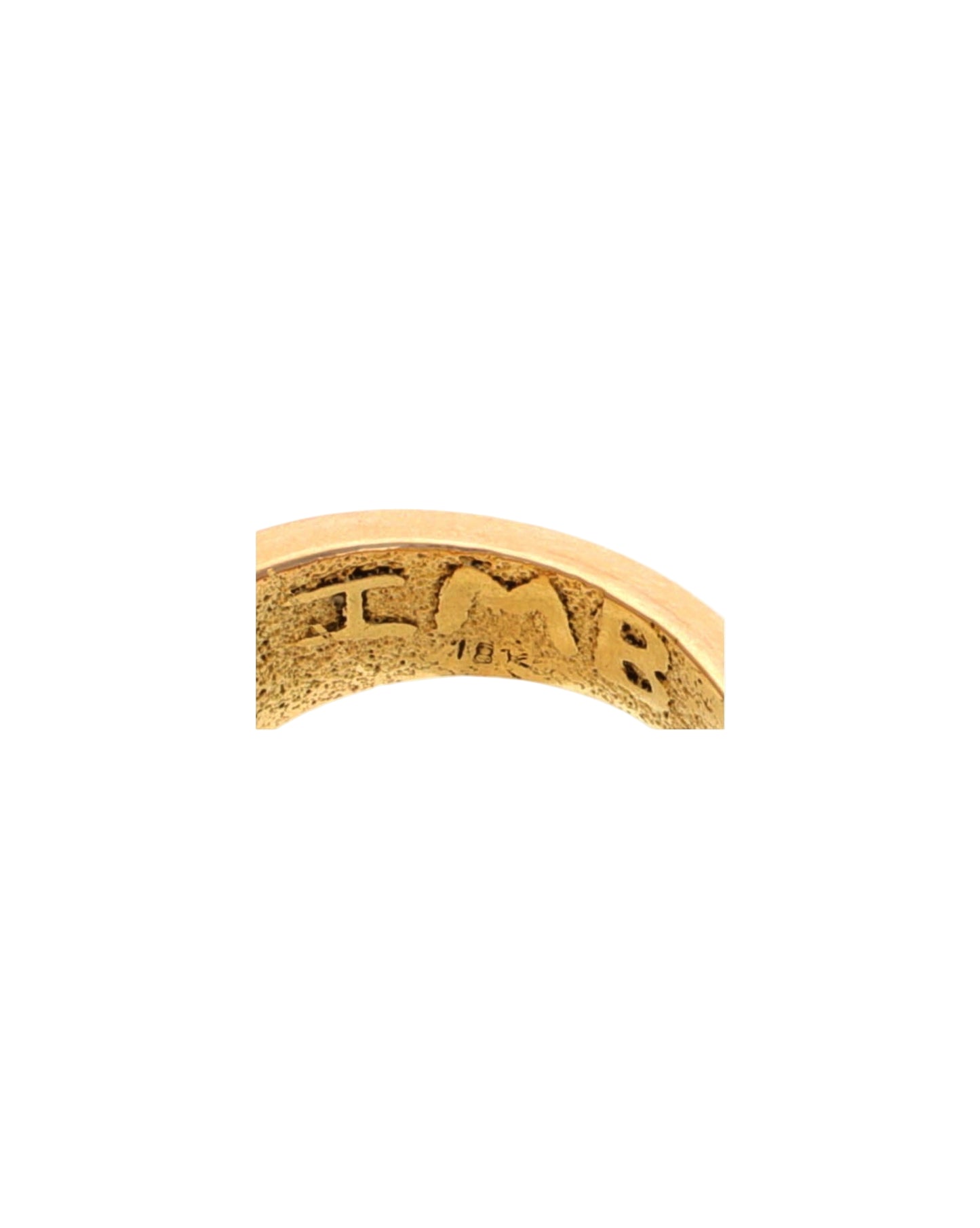 18K Gold Statement Ring With High Grade Mediterranean Coral