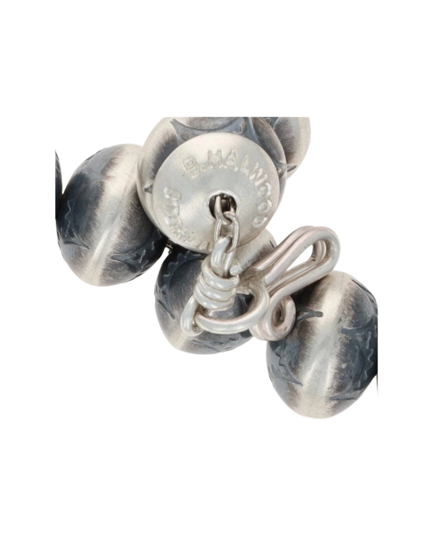 Handmade Sterling Silver Bead Necklace