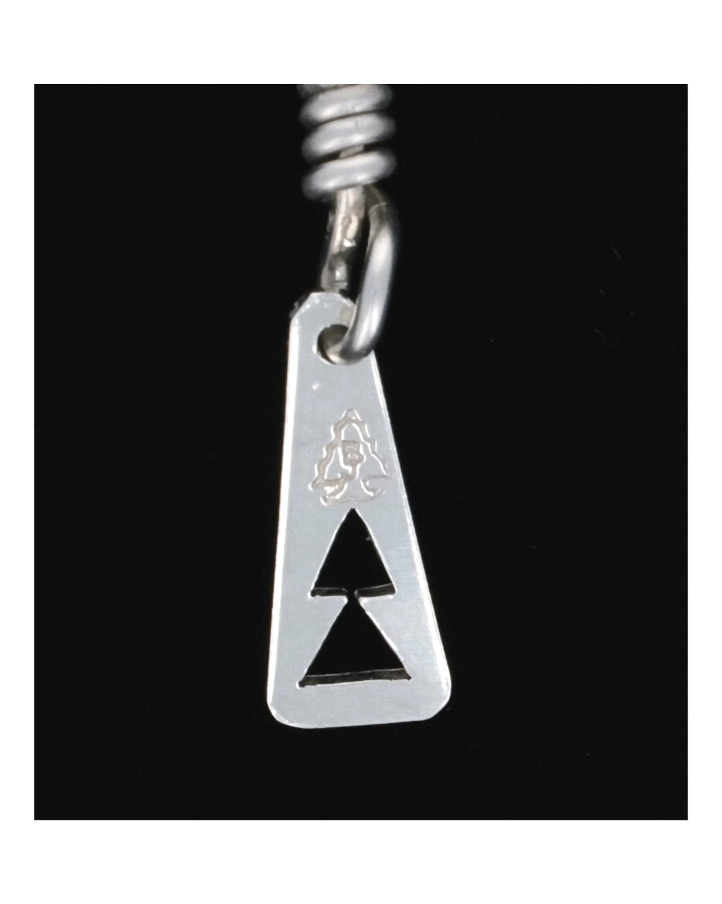 Handgefertigte Halskette aus Sterlingsilber mit Perlen