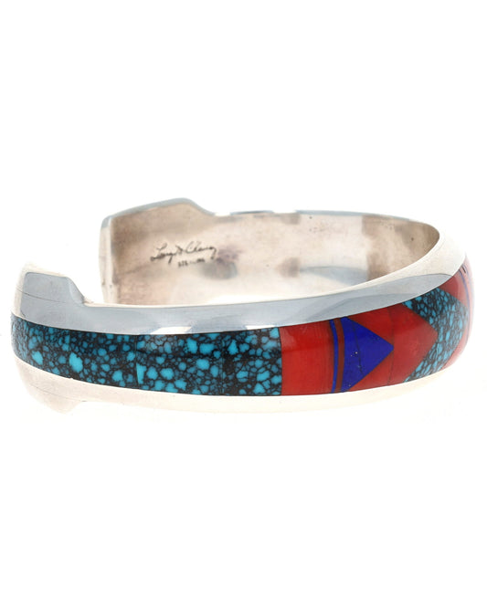 Multi-Stone Inlay Bracelet