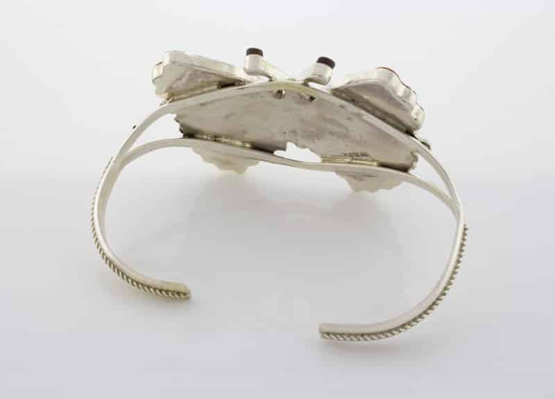 Bracelet en Incrustation de Multi-Pierre en Forme de Papillon