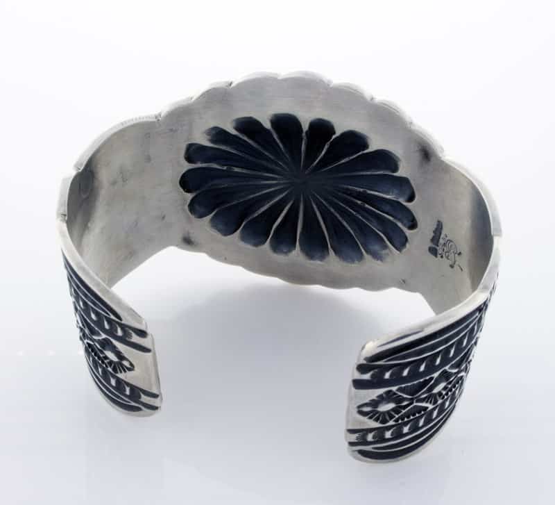 Bracciale in Turchese Naturale Royston con Cornice in Ostrica Spiny Arancione