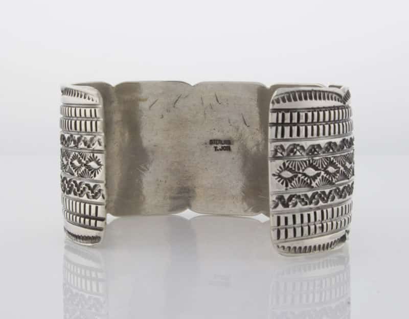 Bracciale in Turchese Kingman Birdseye Naturale e Corallo Mediterraneo