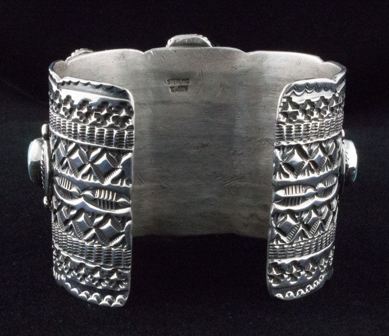 Bracciale a cluster in turchese naturale Royston