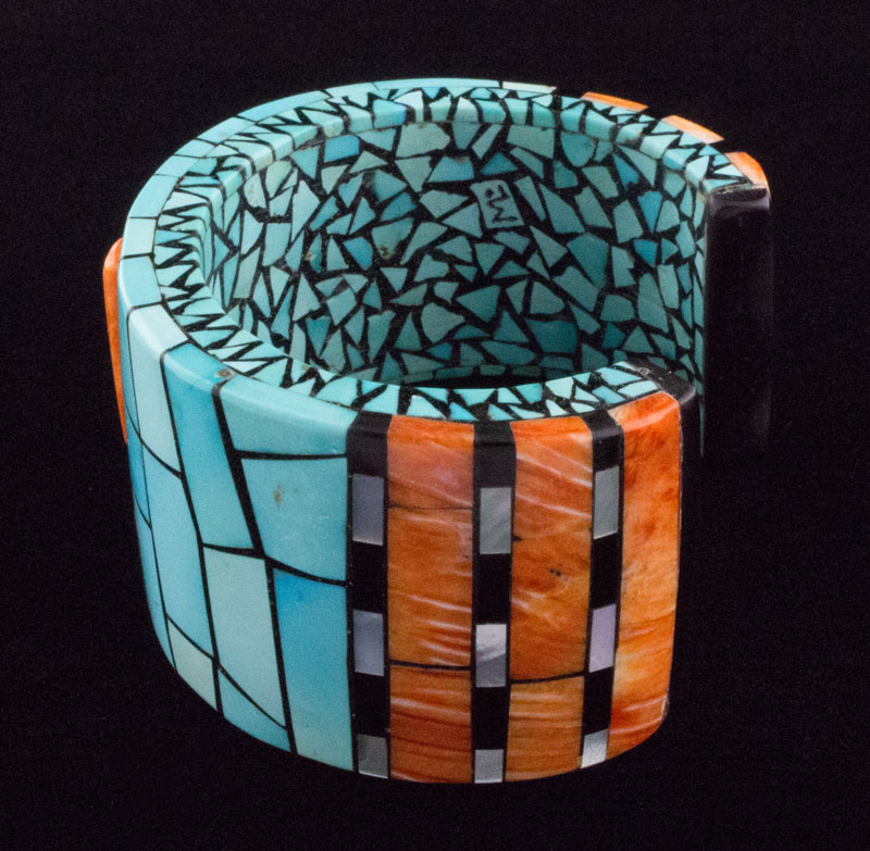 Bracelet en Incrustation Multicolore