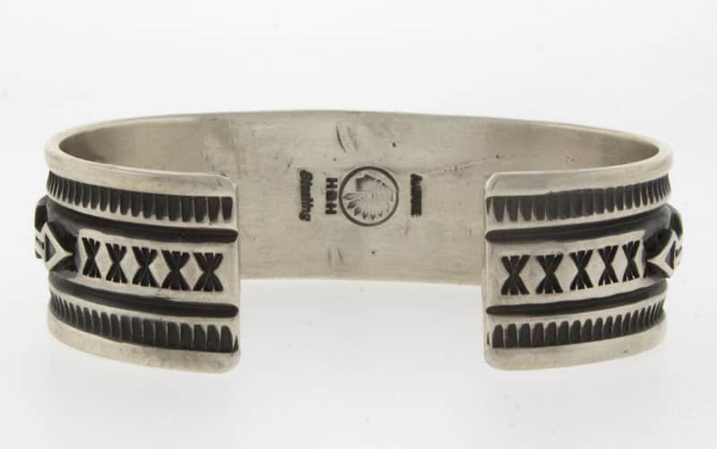 Natürlicher Sonoran Gold Türkis 5-Stein Reihe Armband