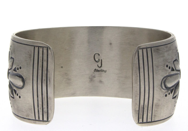 Bracciale a fila di 5 pietre in Turchese Micro-Web #8 di alta qualità