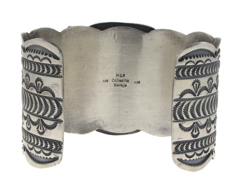 Bracelet en turquoise Kingman et corail Birdseye naturel