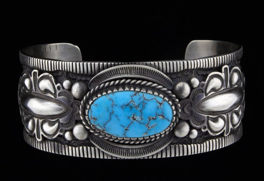 Natural Kingman Turquoise Bracelet