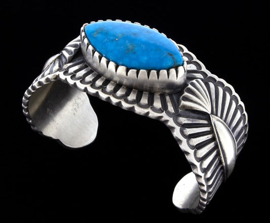 Bracelet en turquoise Kingman naturel